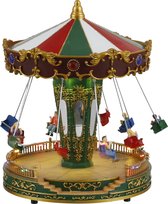 Konstsmide Lanterne à eau à LED carrousel Rouge Blanc chaud
