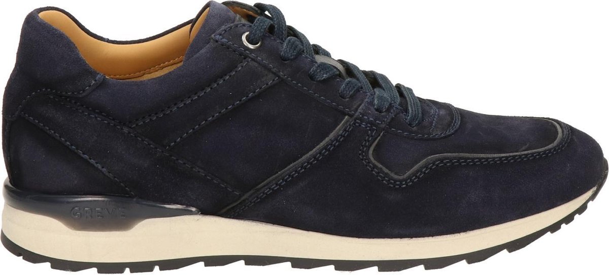 Greve - 7243.26 - Lage sneakersVrije tijdsschoenenHeren sneakers - Kleur: Blauw - Maat: 43