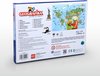 Afbeelding van het spelletje Ontdek de Wereld spel + Wereldkaart voor kinderen Unik Play / Geografika