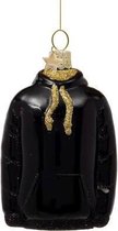 Ornament glass black opal hoodie H9cm