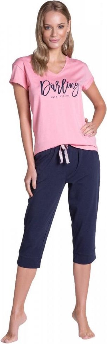 Henderson Tulip- dames pyjama- roze- katoen S