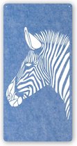 DECOBEL | DECO-VILT | Zebra | Wandpaneel - Wanddecoratie - Muurdecoratie - Woonkamer - Petfles - Duurzaam | Licht Blauw 14