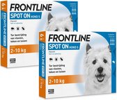 Frontline Spot On 1 - S - Anti Vlooien en Tekenmiddel - 2x6st