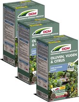 Dcm Meststof Olijven Vijgen & Citrus - Siertuinmeststoffen - 3 x 1.5 kg
