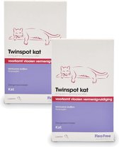 Flea Free Twinspot Kat - Anti vlooien en tekenmiddel - 2 x 2 pip