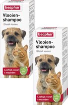 Beaphar Vlooienshampoo Hond/Kat - Anti vlooienmiddel - 2 x 100 ml