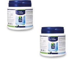Puur Natuur L-Lysine - Voedingssupplement - Weerstand - 2 x 50 g