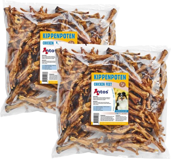 Gedroogde Kippenpootjes - Heerlijke Snack Voor Kauwplezier