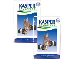 Kasper Faunafood Konijnenkorrel Sport - Konijnenvoer - 2 x 20 kg