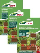 Dcm Meststofstaaf Groente & Kruiden - Moestuinmeststoffen - 3 x 25 stuks