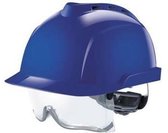 MSA V-Gard 930 geventileerde veiligheidshelm, blauw