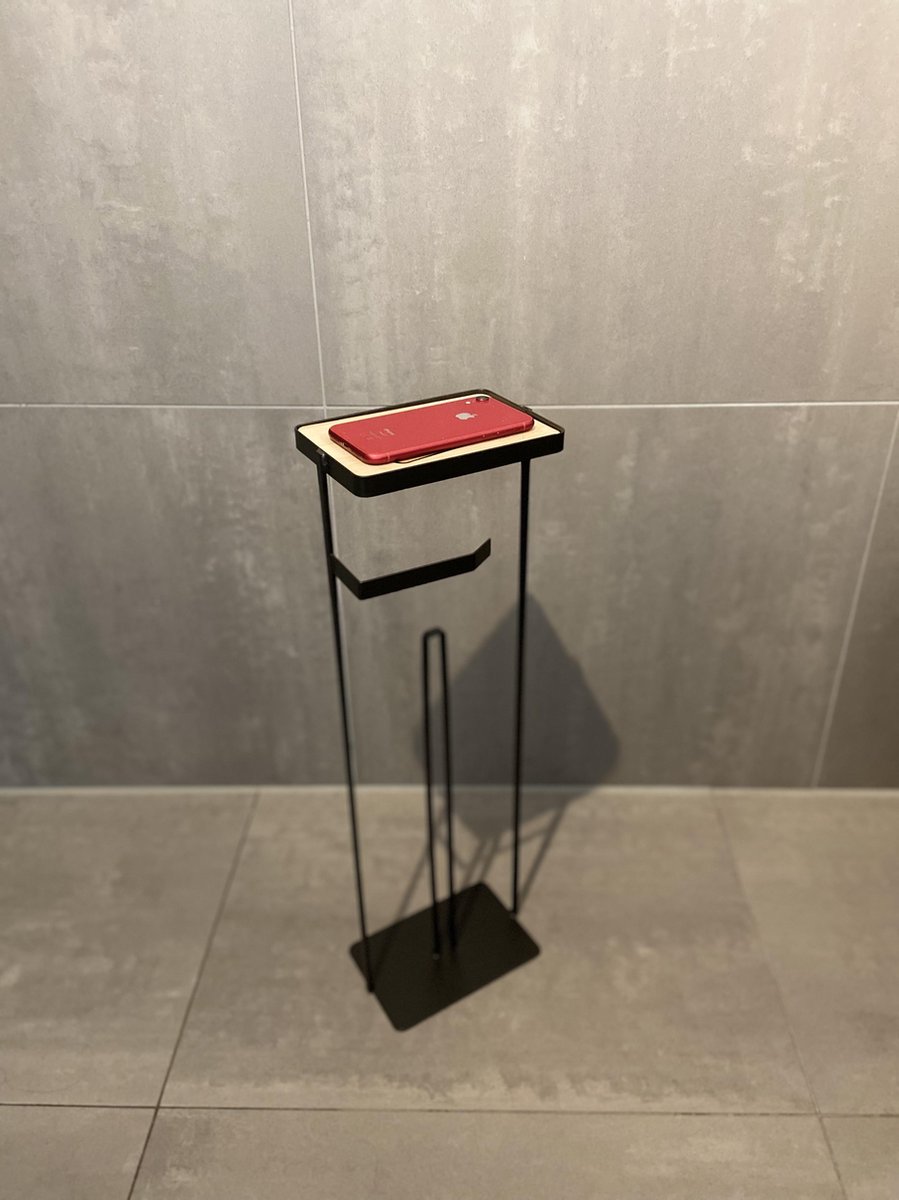toiletrolhouder met plankje HIER kopen