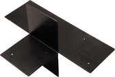 Wovar Pergola Hoekverbinding met Verlenging Zwart Gecoat voor 12 x 12 cm balken open model | Per Stuk