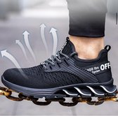 sportieve veiligheidsschoenen - werkschoenen - Safety Sneakers - Licht Gewicht Werkschoenen - Sportief-Maat 43