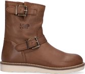 Hip H2442 Enkelboots -  Enkellaarsjes - Jongens - Bruin - Maat 34