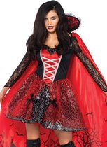 Verleidelijke vampier met afneembare cape kostuum voor vrouwen - Verkleedkleding