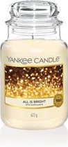 Yankee Candle Large Jar Geurkaars - All Is Bright