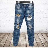 Jongens jeans met scheuren 96865 -s&C-98/104-spijkerbroek jongens