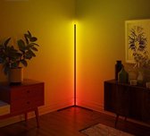 ZOË - Moderne LED Vloerlamp - 140cm - RGB Smart Lamp - Sfeerverlichting