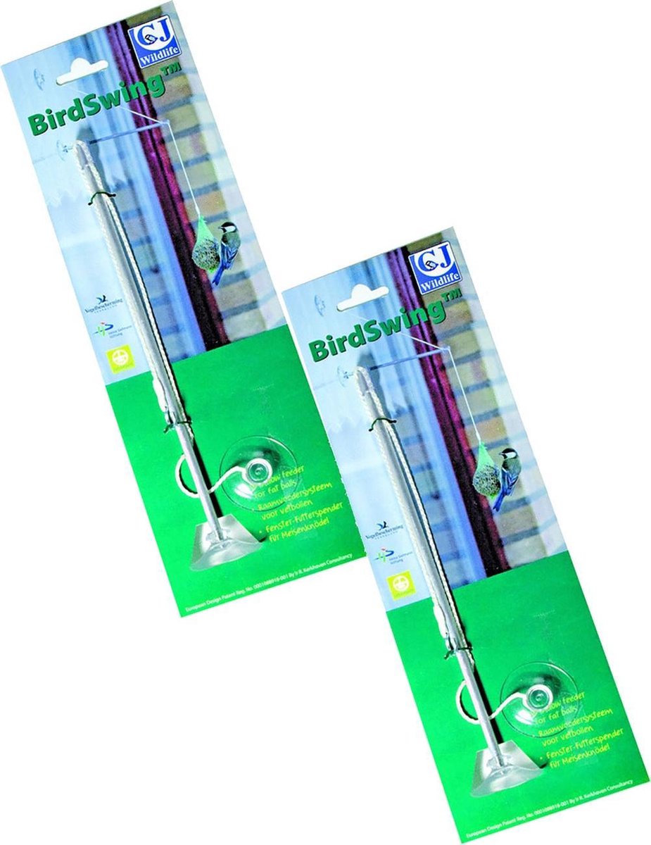 Wildbird Raamvoedersysteem Birdswing - Voerbak - 2 x per stuk