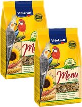 Vitakraft Cockatiels Premium Menu - Nourriture pour oiseaux - 2 x 1 kg