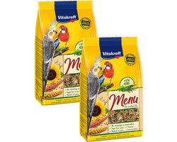 Vitakraft Valkparkieten Premium Menu - Vogelvoer - 2 x 1 kg