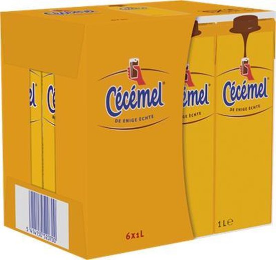 Cécémel Chocomel -  6 x 1 liter