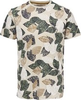 ONLY & SONS ONSNEW IASON REG SS AOP TEE Heren T-shirt - Maat XL