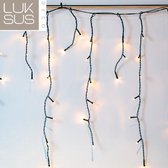 Luksus® ijspegel kerstverlichting 12 meter met sfeervolle Warm Wit LED Lampjes 360 LED KerstXL ijspegel kerstverlichting