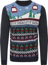 ONLY & SONS ONSX-MAS CREW JAQUARD KNIT Heren Trui  - Maat S