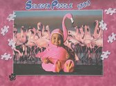 Selecta puzzel - Baby in flamingo - 1000 stukjes