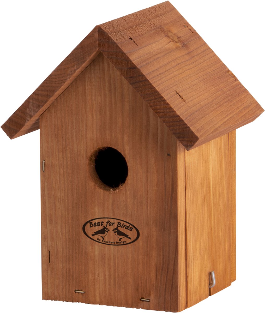 Esschert Design winterkoning douglas houten nestkast