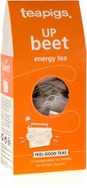 teapigs Up Beet - Energy Tea - 15 Tea Bags (6 doosjes / 90 zakjes)
