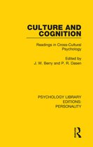 Psychology Library Editions: Personality - Culture and Cognition