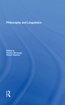 Philosophy And Linguistics