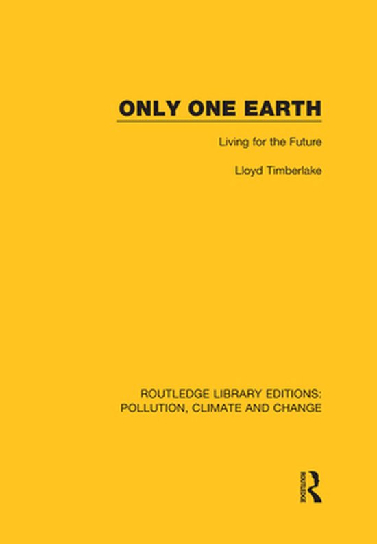 Routledge Library Editions: Pollution, Climate and Change -  ... - cover