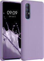 kwmobile telefoonhoesje voor Oppo Find X2 Neo - Hoesje met siliconen coating - Smartphone case in violet lila