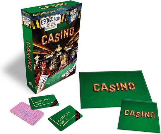 Thumbnail van een extra afbeelding van het spel Spellenbundel - 2 Stuks - Escape Room - The Game basisspel & Uitbreiding Casino
