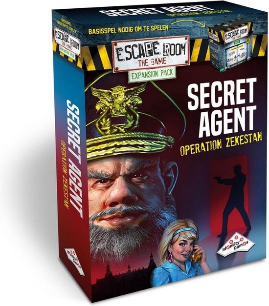 Thumbnail van een extra afbeelding van het spel Uitbreidingsbundel - 3 Stuks - Escape Room - Funland & The Break-in & Secret Agent
