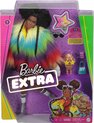 Barbie Extra - Barbiepop met Regenboogjas - Modepop