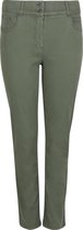 Promiss Dames Slim broek met borduurwerk - Broek - Maat 48