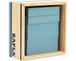 foto van KAPLA - KAPLA Kleur - Constructiespeelgoed - Lichtblauw - 40 Plankjes