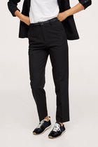 Mango Broek Pantalon Met Ceintuur 17045931 99 Dames Maat - W40