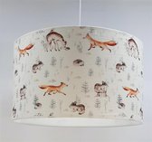 Lampe à suspension chambre d'enfant-lampe à suspension pour enfants-lampe de bébé-animaux de la forêt-plafonnier-chambre de bébé
