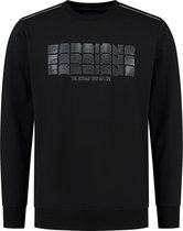 Gabbiano Trui Premium Sweater Met Logo Opdruk 772555 Black 201 Mannen Maat - 3XL