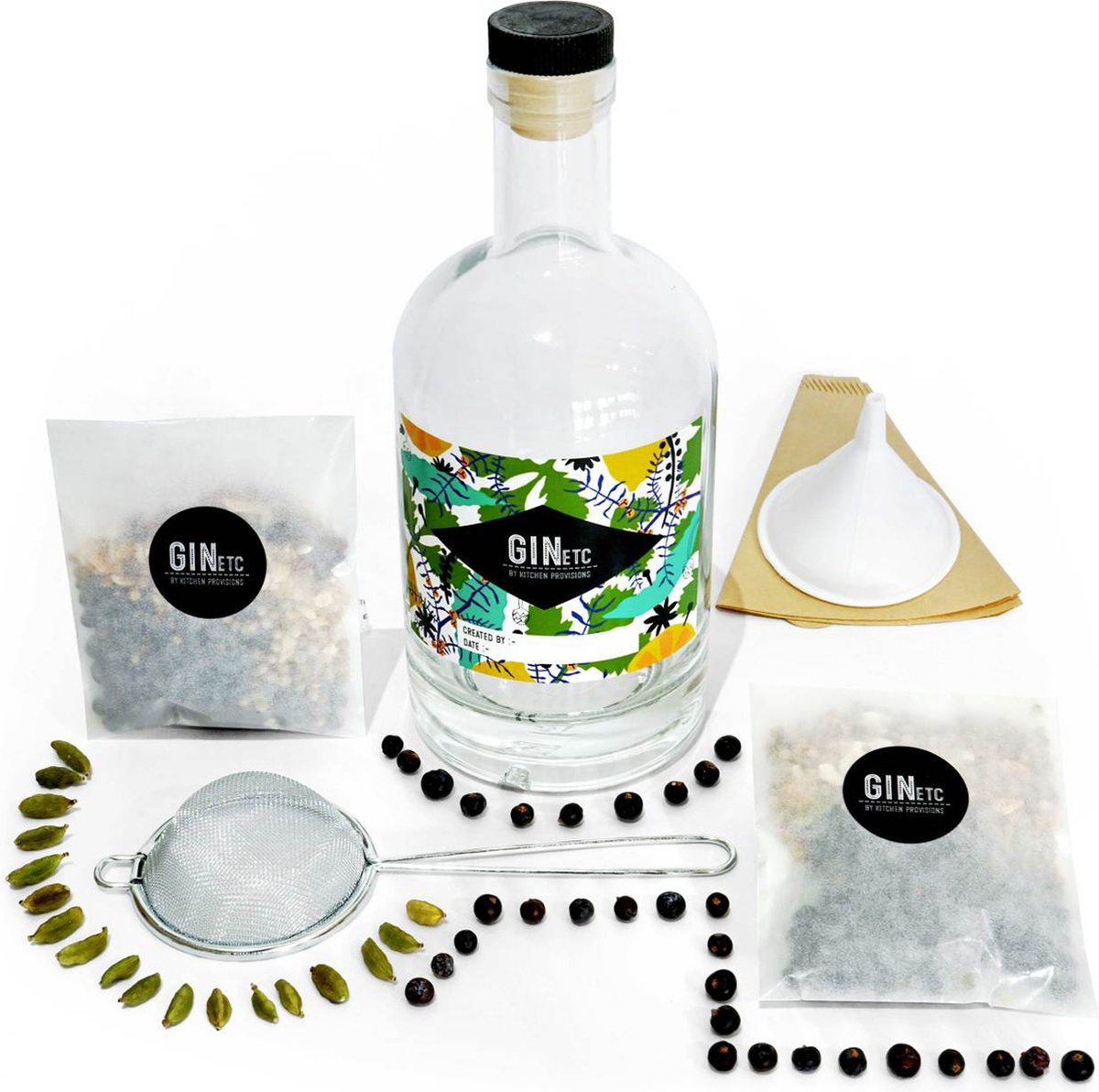 Gin Tonic Geschenkset Gin Tonic Kruiden Cocktail Set Gin Tonic Pakket bol