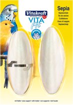 Vitakraft VitaFit Sepia - Inclusief Houder - 10cm - 2 st