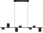 SK lighting 5036-7AS - Modern Hanglamp - 7x5W LED - B:110 x L:7 x H:120 cm - Zwart