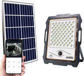 Solar veiligheidslamp buiten 'Focus' - Met camera - Bouwlamp op zonne-energie