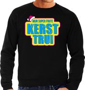 Mijn super foute kersttrui Kerst sweater - zwart - heren - Kerst trui/ Foute Kerst party outfit 2XL